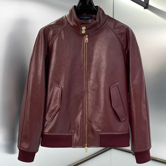 ルイヴィトン エピレザー ハリントンジャケット コピー vua76375